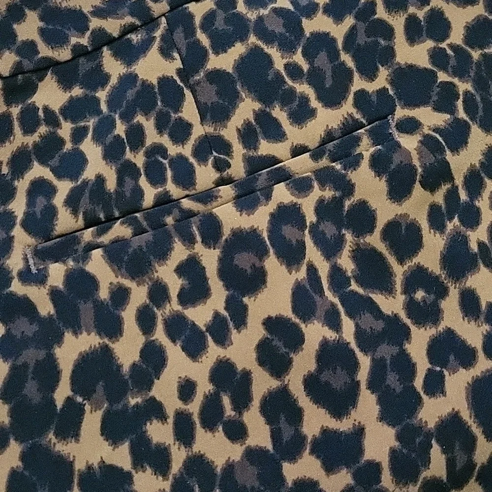 Ladies Animal Print Dress Pants - Picture 3 of 5